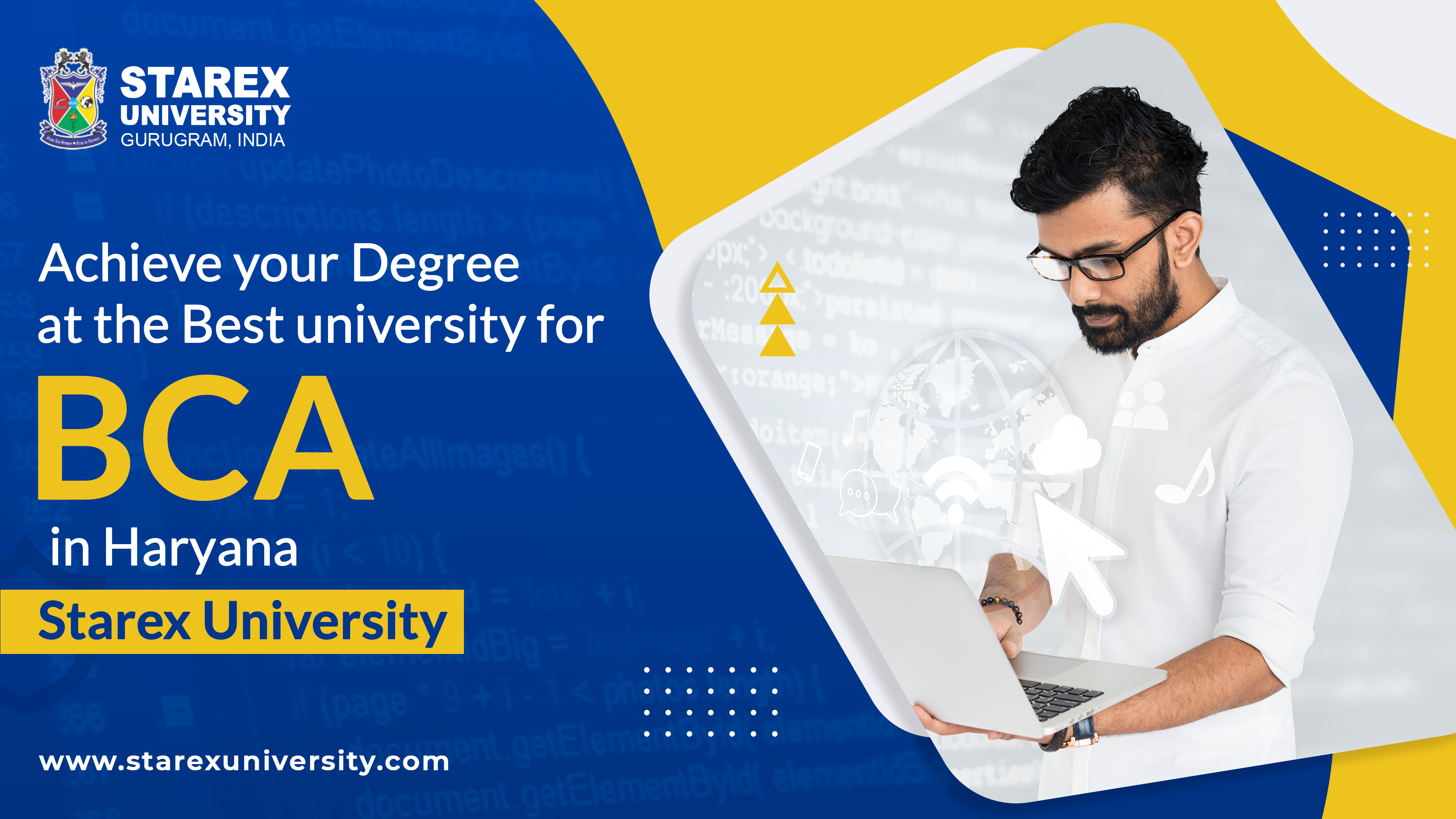 Achieve your Degree at the Best University For BCA In Haryana - Starex University
